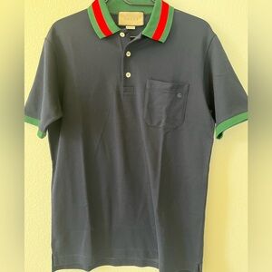 Gucci Navy colored shirt size XS (170/88A)